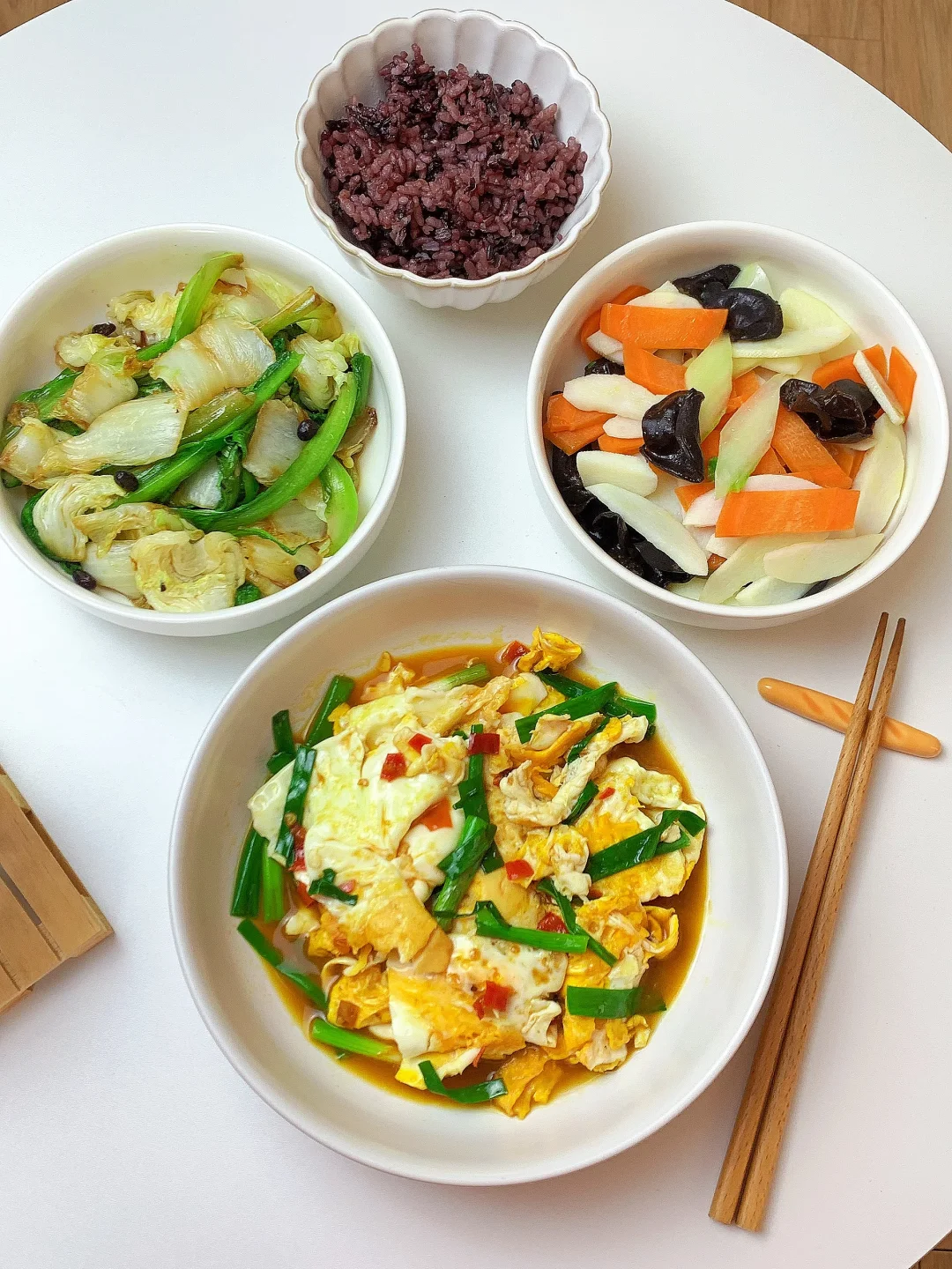 一人食 | 在家做简单干净的饭菜🥣