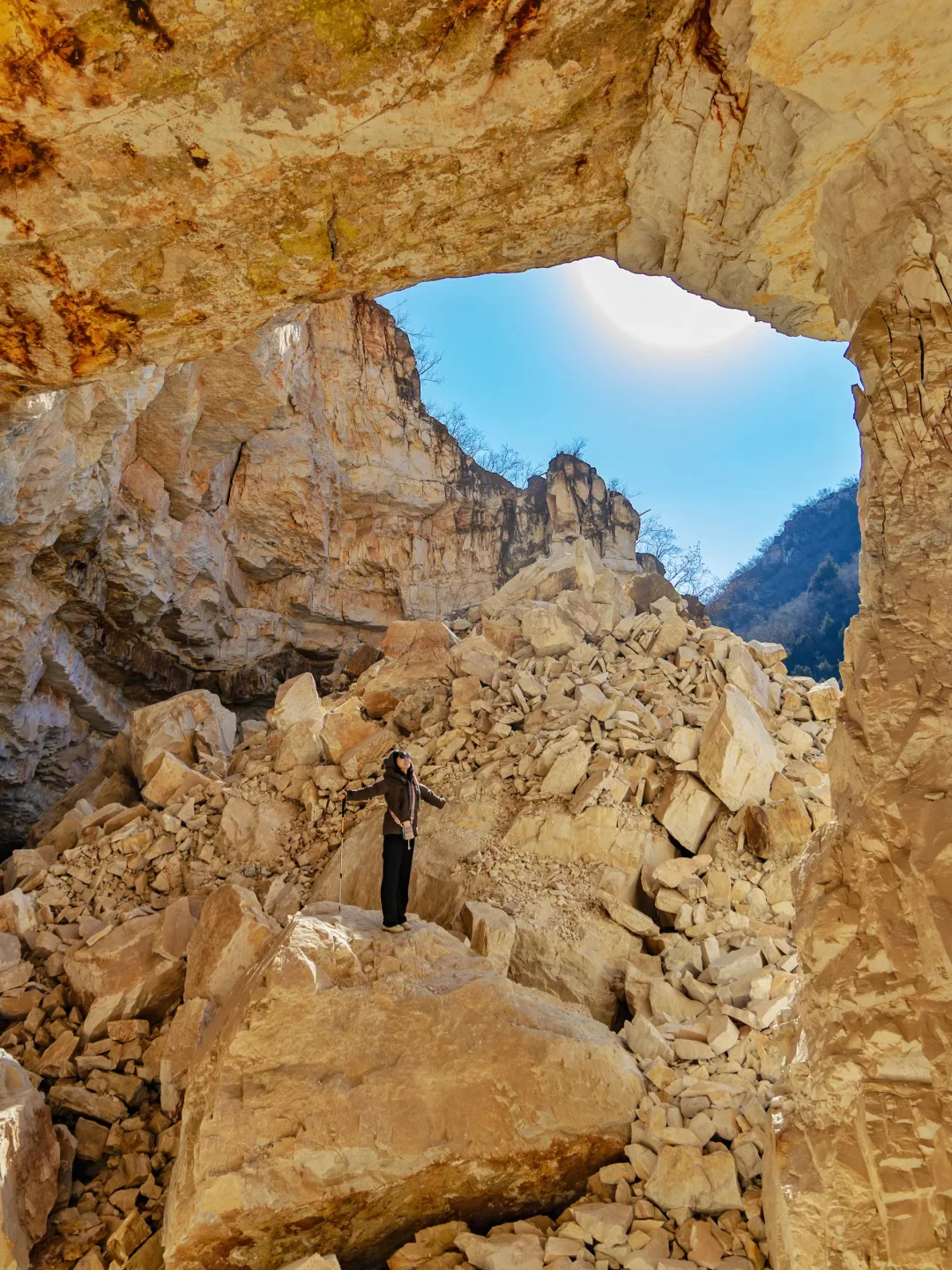 冬季小众徒步“苍狼之眼”👟邂逅好吃的市集🍲