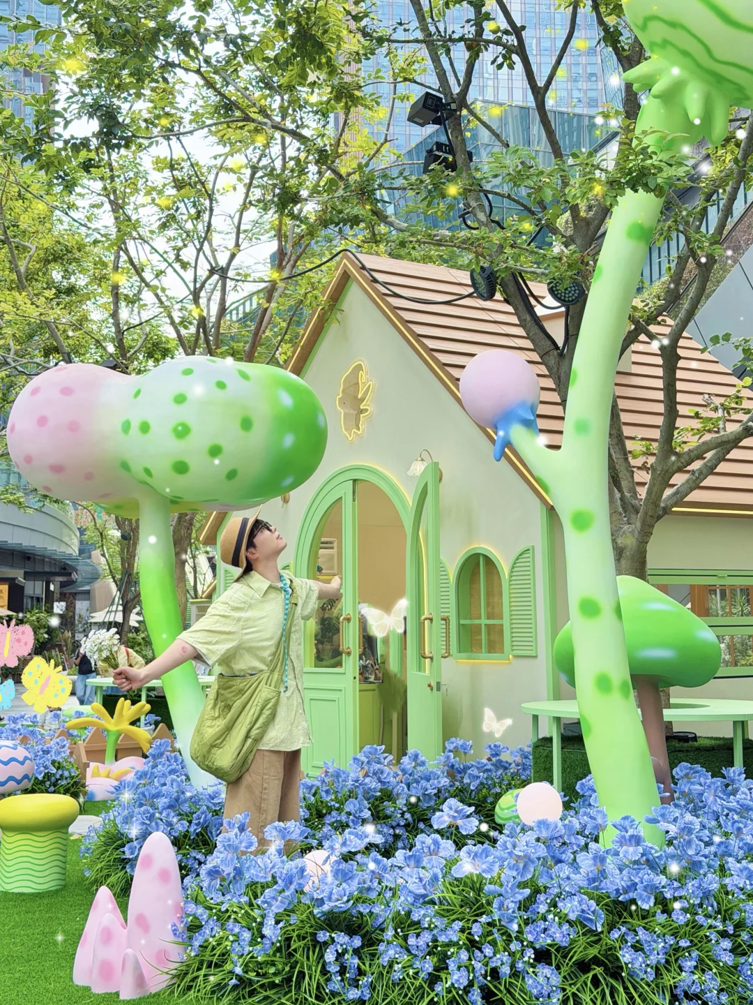 深圳新的！免费打卡春日绿野仙踪太美了！🍃