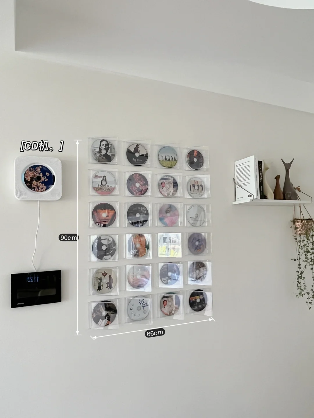 50💰自制一面CD墙，创意满满！有手就会！