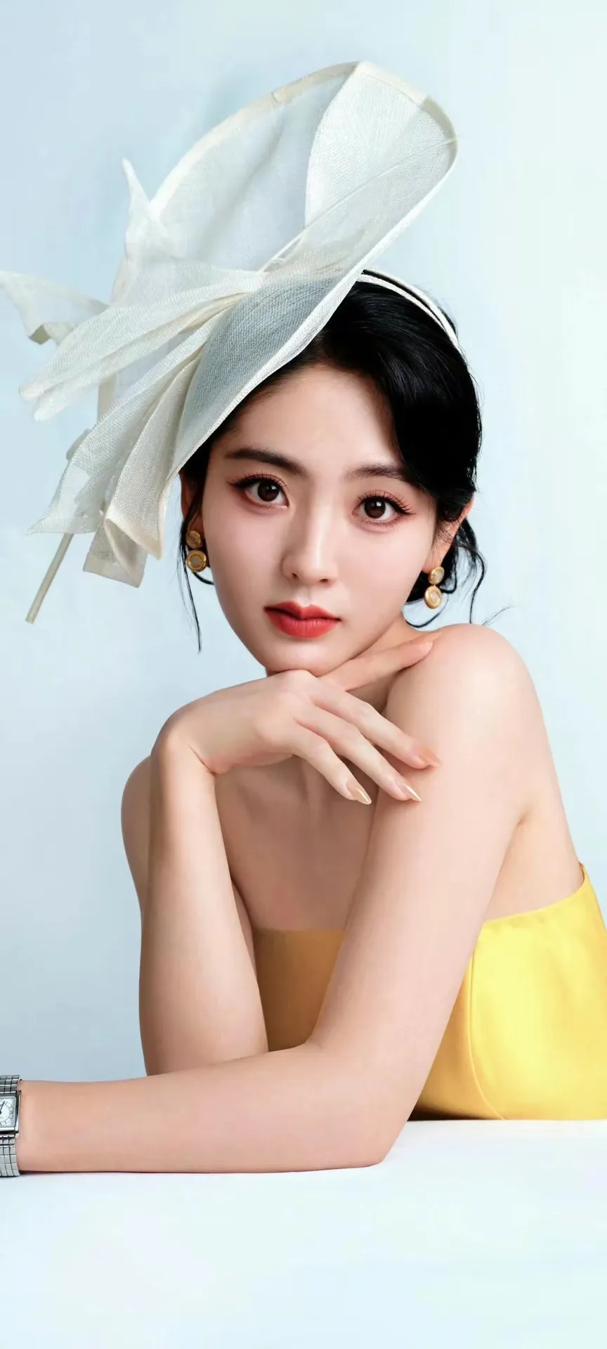 复古优雅，法式浪漫，精致妆容，优雅气质。。