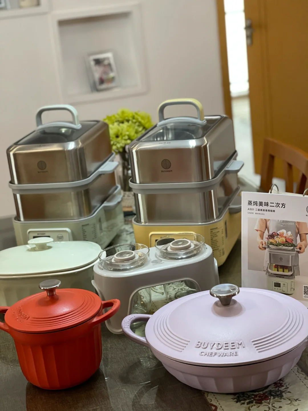 感谢北鼎让我家的美锅越来越多啦