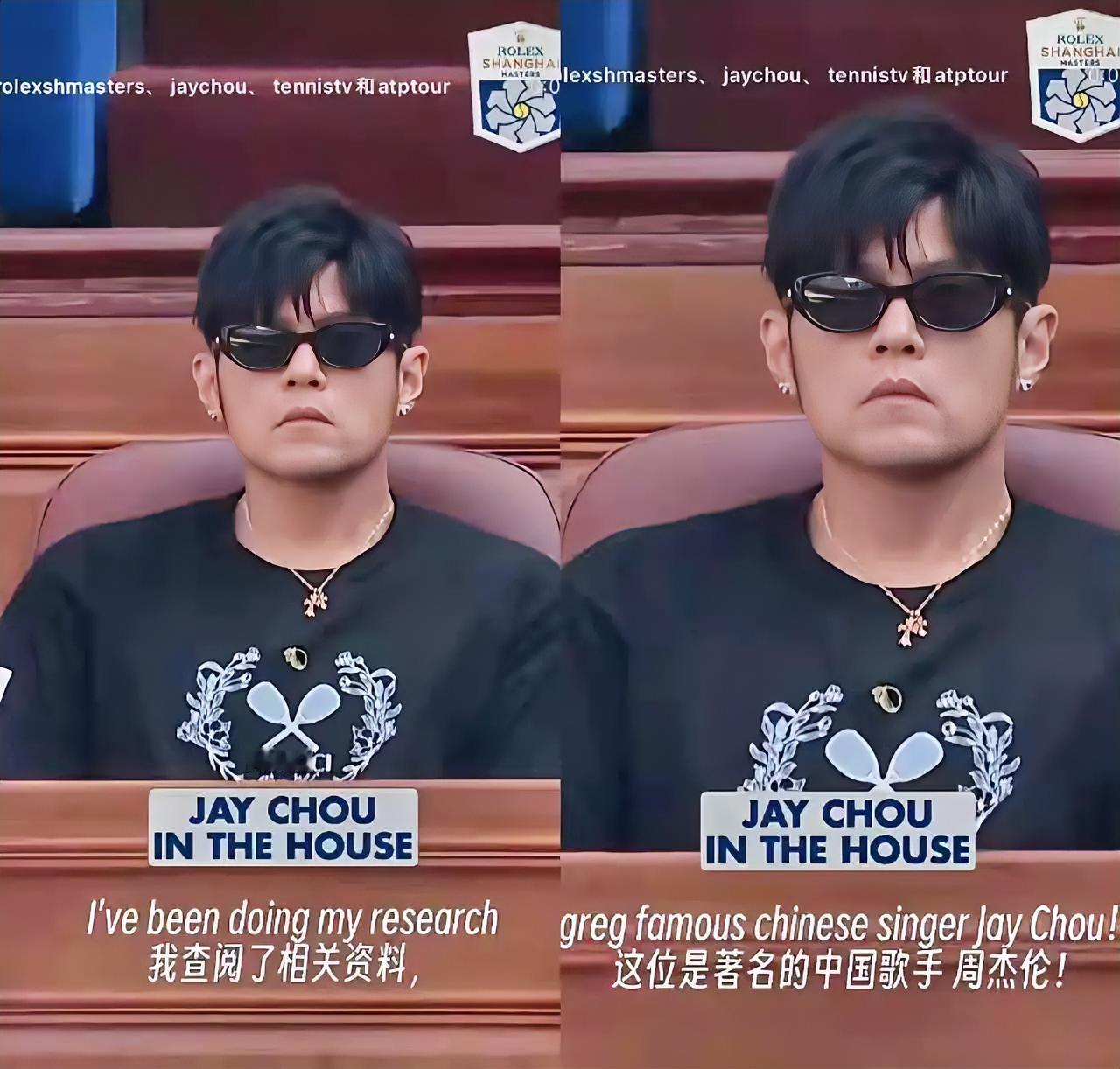 周杰伦又上热搜了， 这次只因五个字， 上海看网球赛， 主持人介绍了他， 说他是中国著名歌手， 他没反驳也没沉默， 回头还晒到外网， 一个字都没改， 连标点都没动， 评论区瞬间吵翻天，有人阴阳怪气，教他该怎么说， 周杰伦懒得理会， 出道二十多年， 身份认同从没含糊，开口就是台湾省， 奥运那年写歌， 明