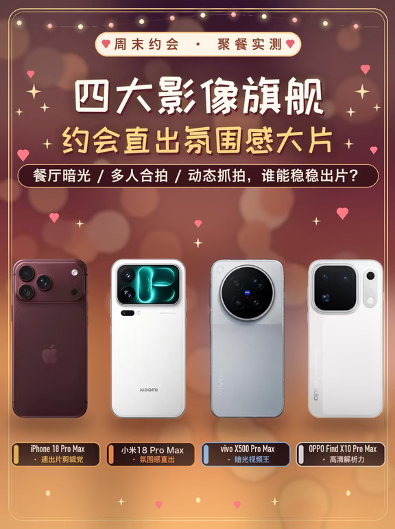四大影像旗舰，约会直出氛围感大片