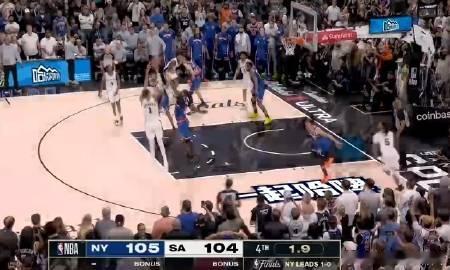 NBA总决赛马刺对阵尼克斯的第二战已经结束。<br /><br />文...