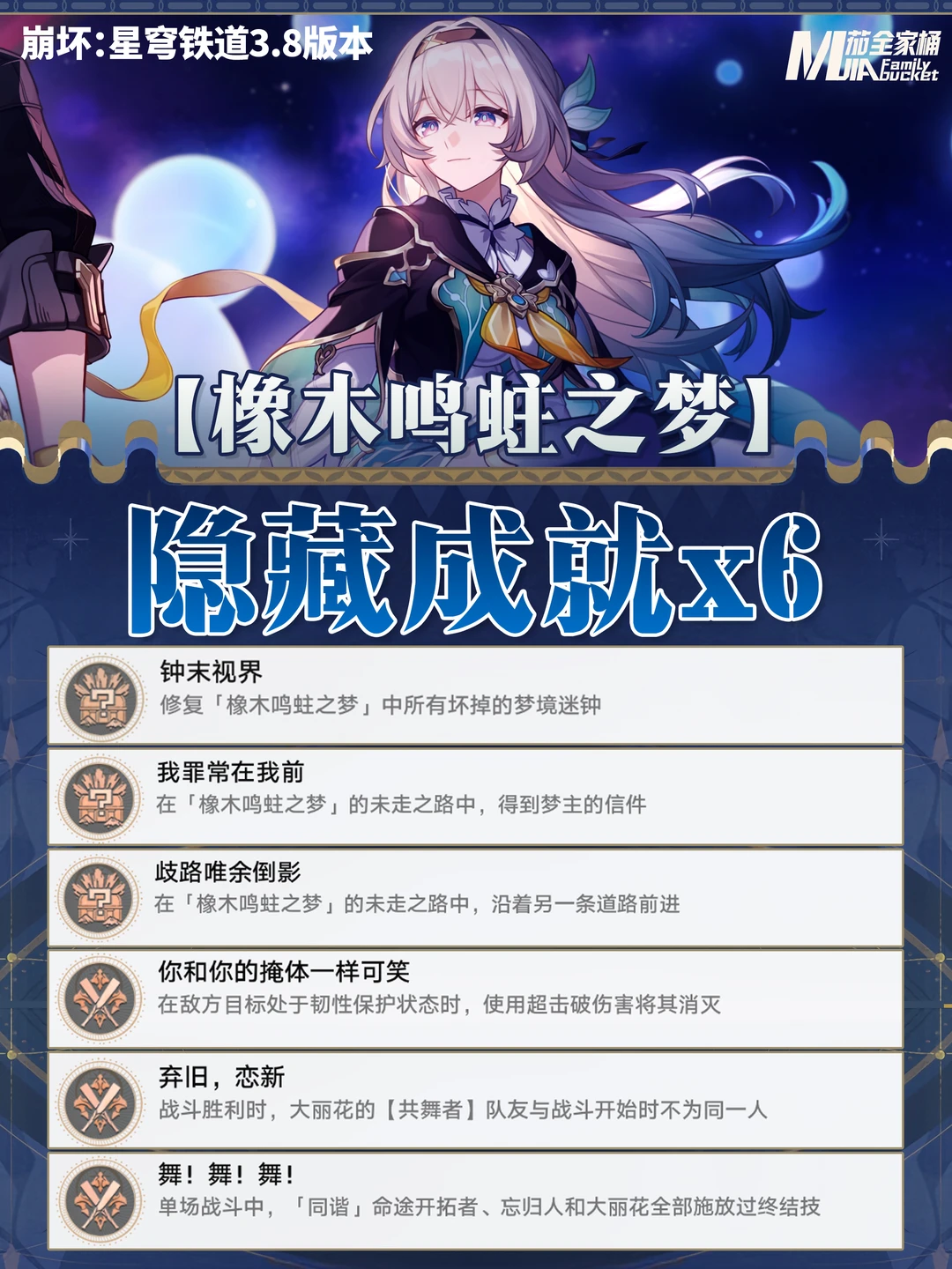 星铁3.8版本｜6个隐藏成就攻略合集