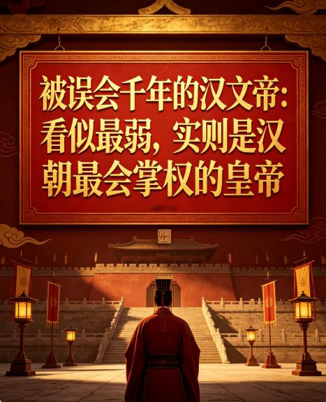 很多人被汉文帝骗了整整两千年！
史书里的他：节俭、仁慈、佛系、爱民如子，像个老实人明君。
真实的他：汉朝最会掌权、最懂制衡、城府最深的顶级帝王。
诸吕之乱平定后，大汉江山摇摇欲坠。
功臣集团手握兵权，刘氏诸王虎视眈眈。
一众大佬挑来挑去，偏偏选中了远在代国、看似最好拿捏的刘恒。
所有人都以为：这是个