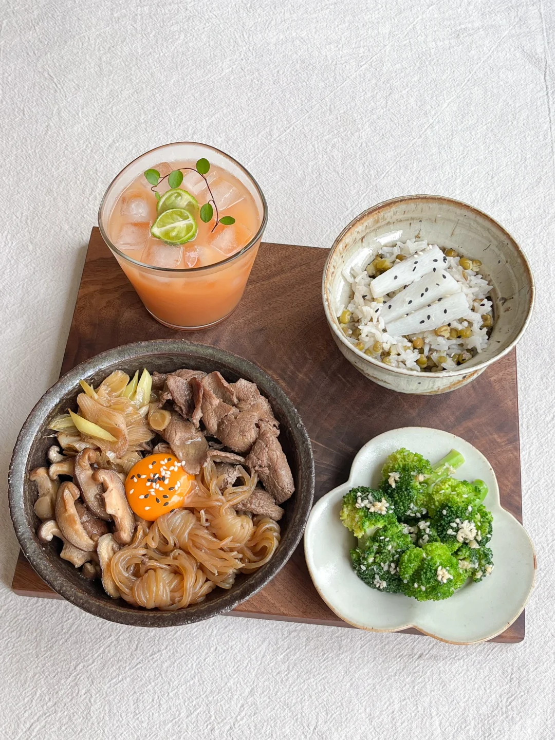 健康饮食｜八月第一顿吃牛肉寿喜烧🍲