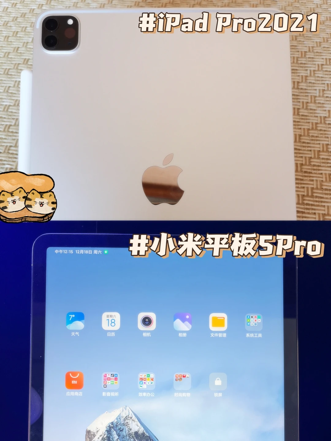 小米平板5与iPad Pro2021两款平板怎么选？