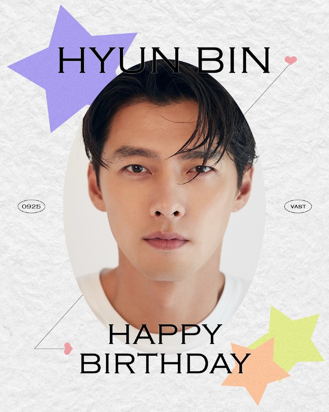 #玄彬[超话]##玄彬##向全世界安利玄彬# 
[Congratulations🎊]

⠀
HAPPY BIN DAY★
衷心祝贺演员生日快乐❤️ ​