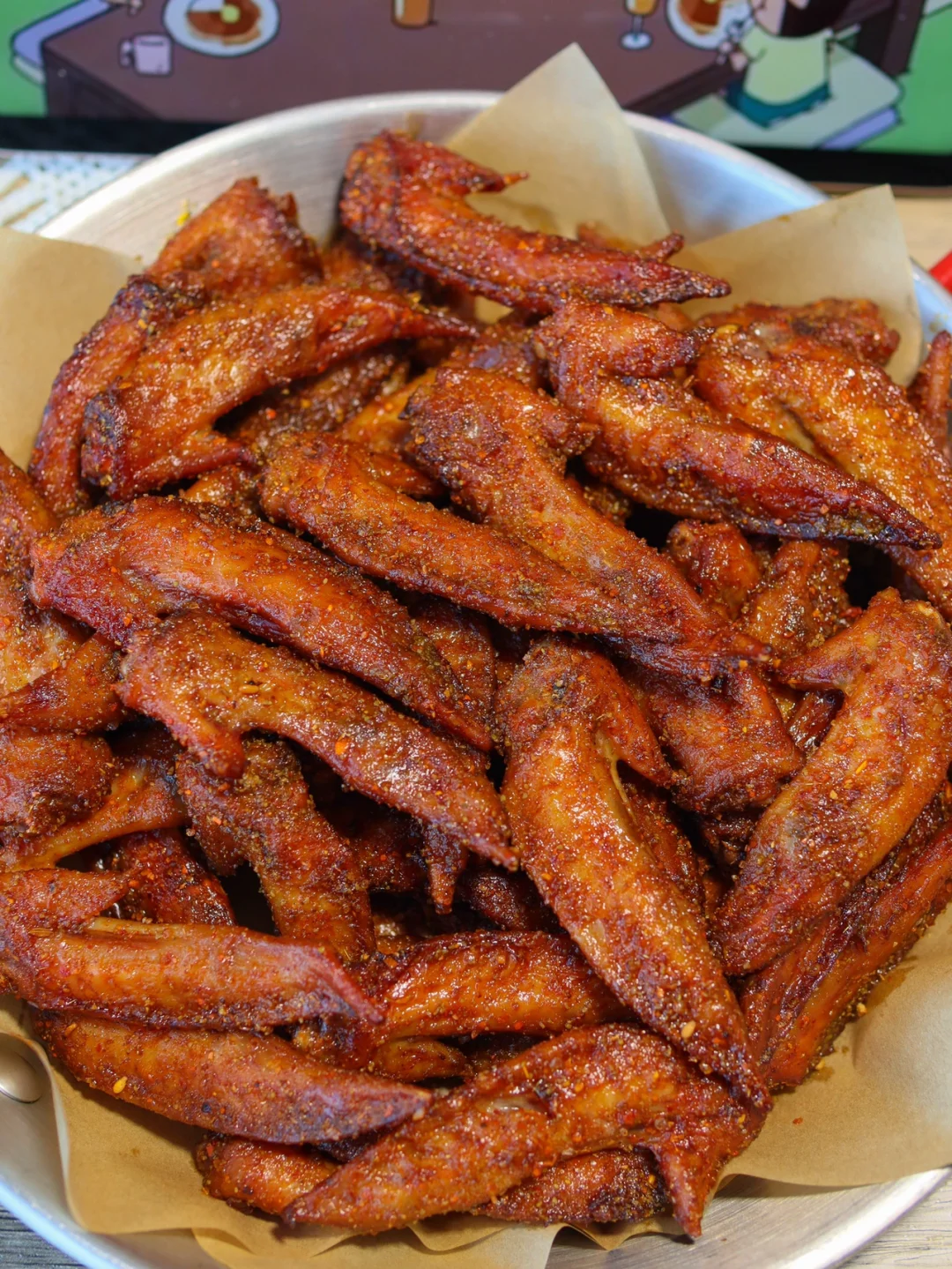 热辣鸡翅尖！！有空气炸锅的都去做这个！！