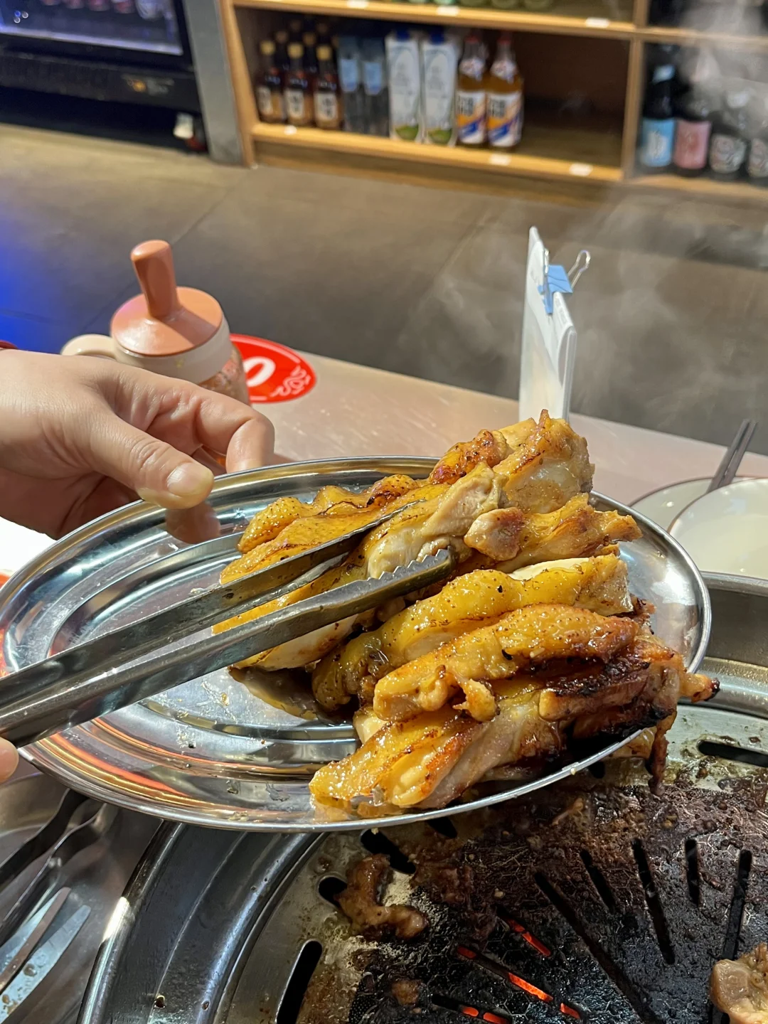 常常去天河吃的烤黄油鸡
