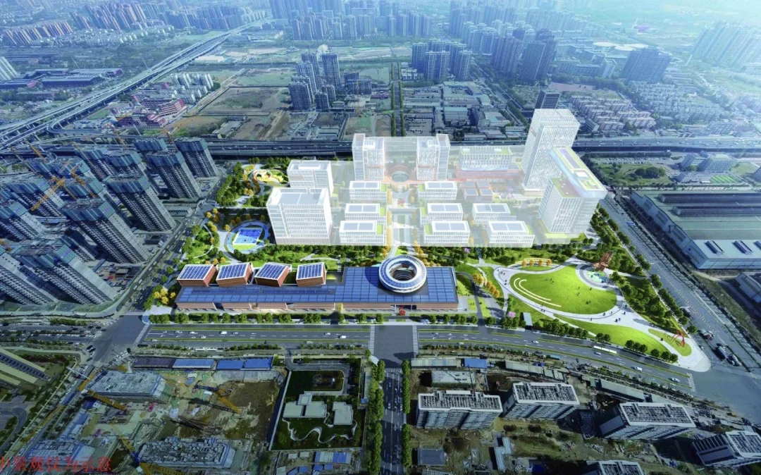 合肥东部新中心，G60科创走廊产业合作示范园区新能源（氢能）产业园项目雨山路与雄