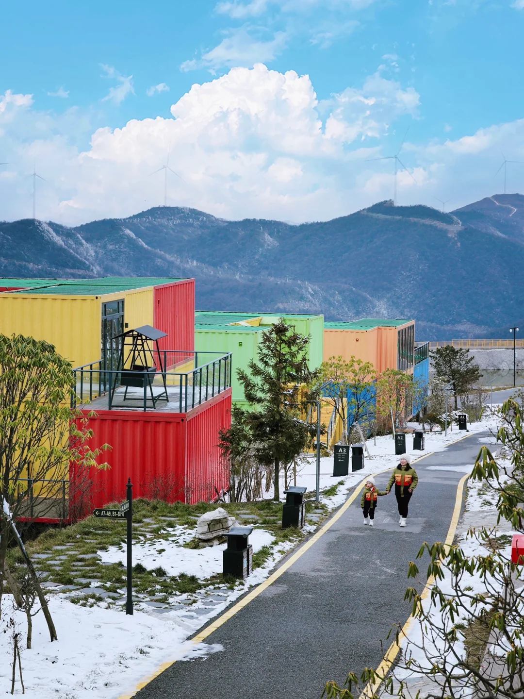 武汉寒假遛娃好去处，人均💰200住山顶雪屋