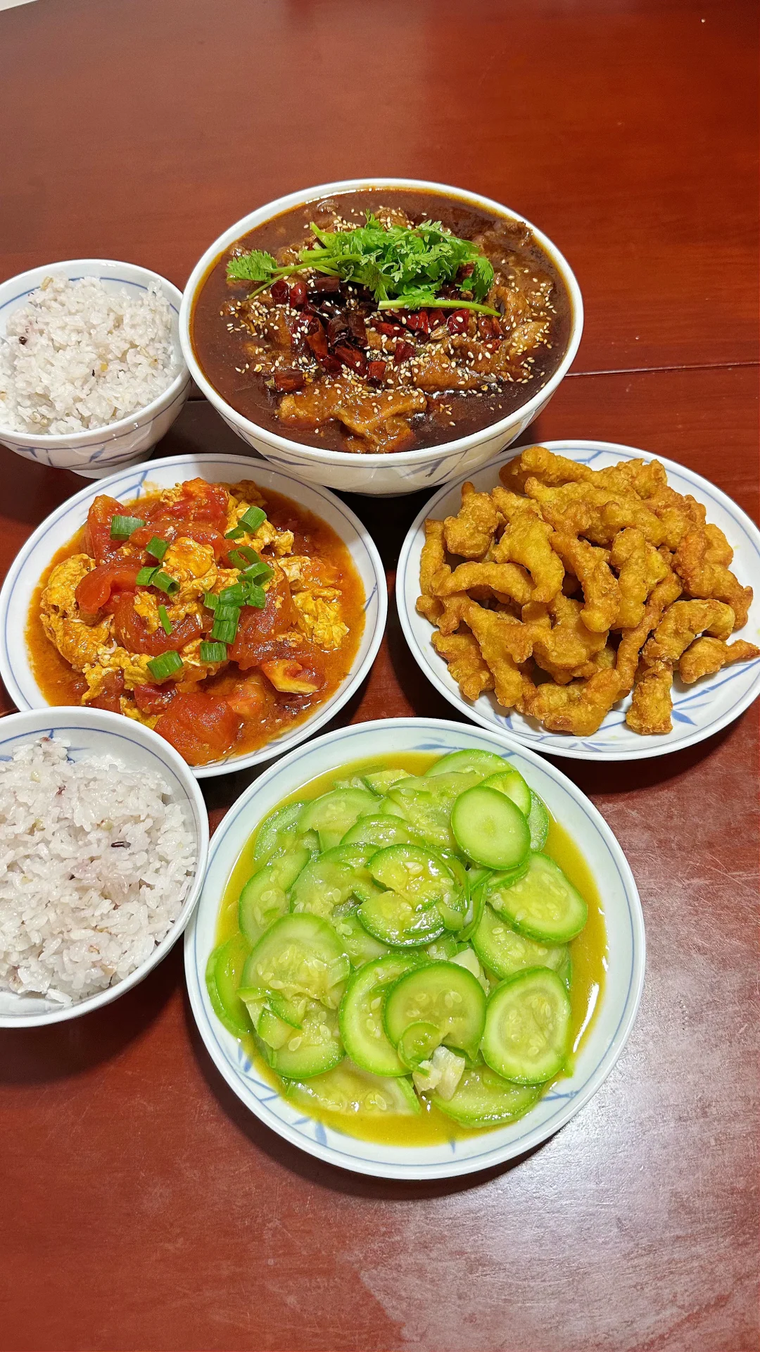 今天的晚餐