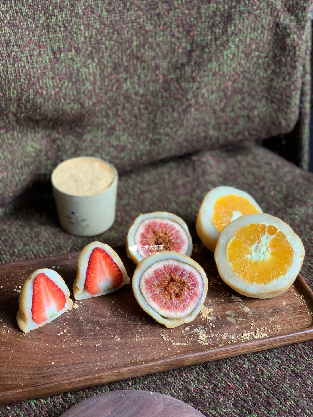 不需烤箱🍓水果大福🍊糯叽叽也太好吃了❗️