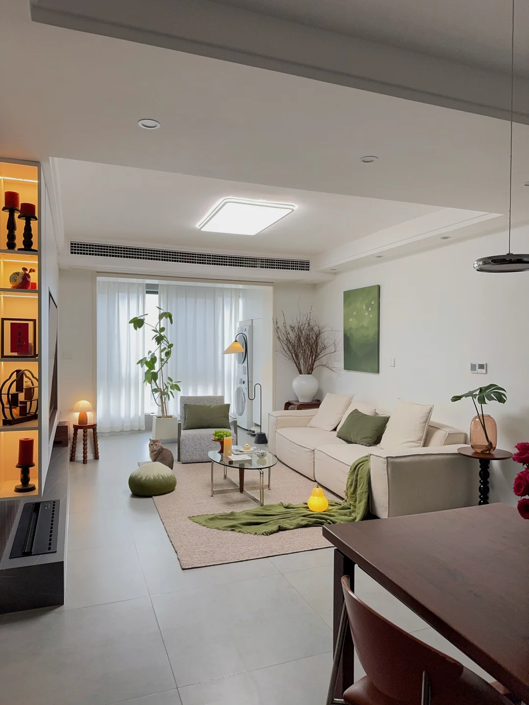 我妈说，咱普通人家就是要干干净净灯火通明