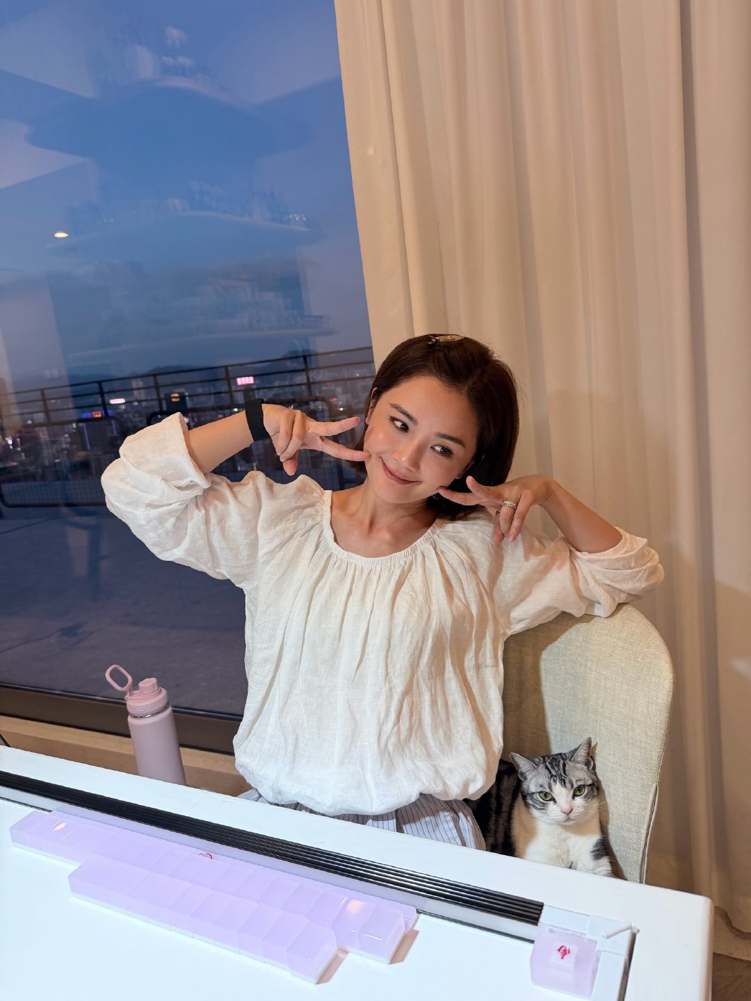 #蔡卓妍[超话]# |  #阿sa蔡卓妍# 

20261002  IG post更新

打牌都黐住😝 ​