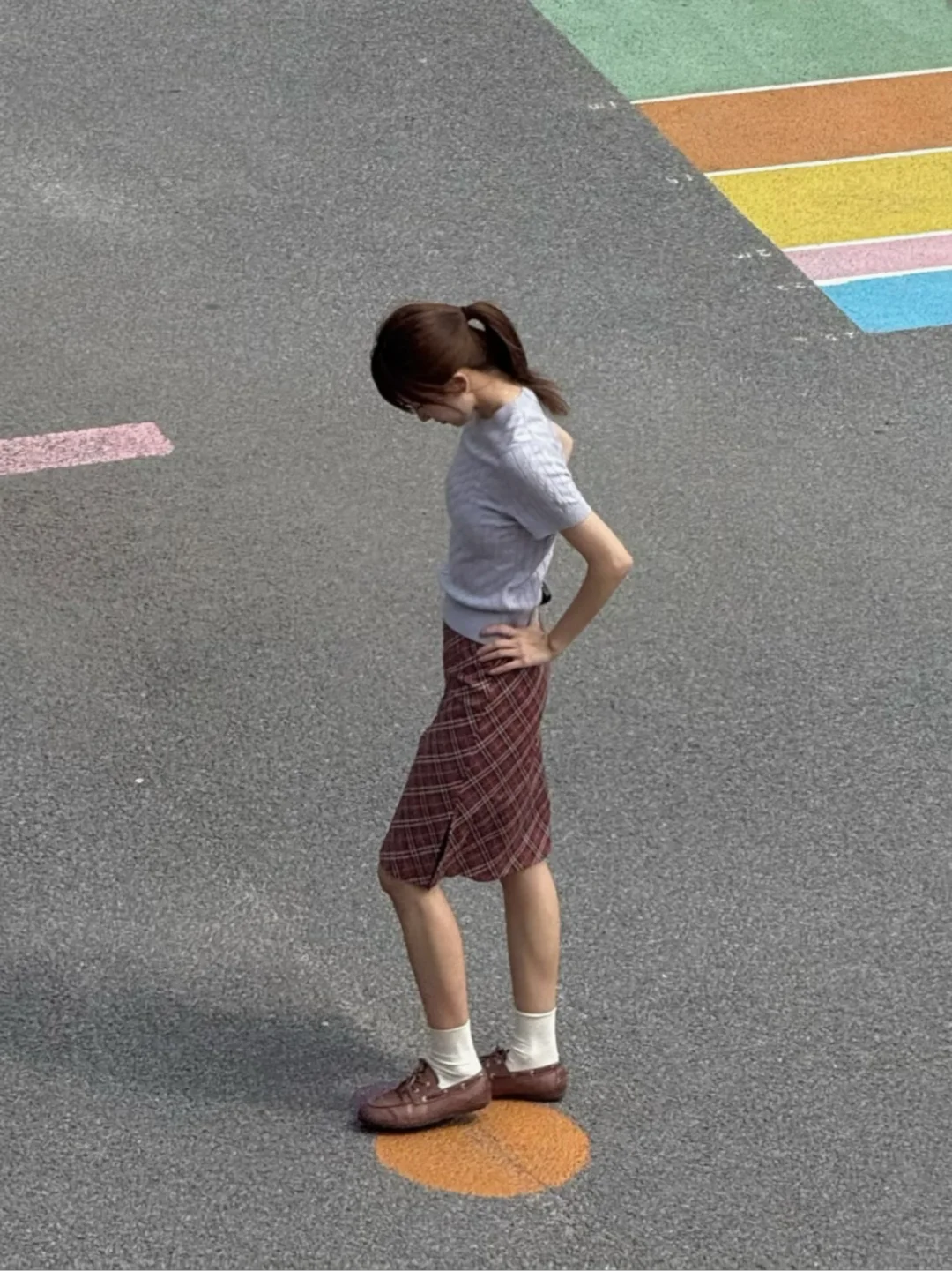 把学校当成T台