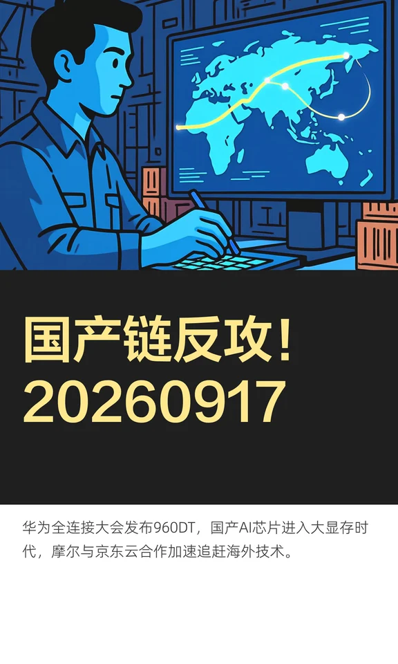 国产链反攻！20260917