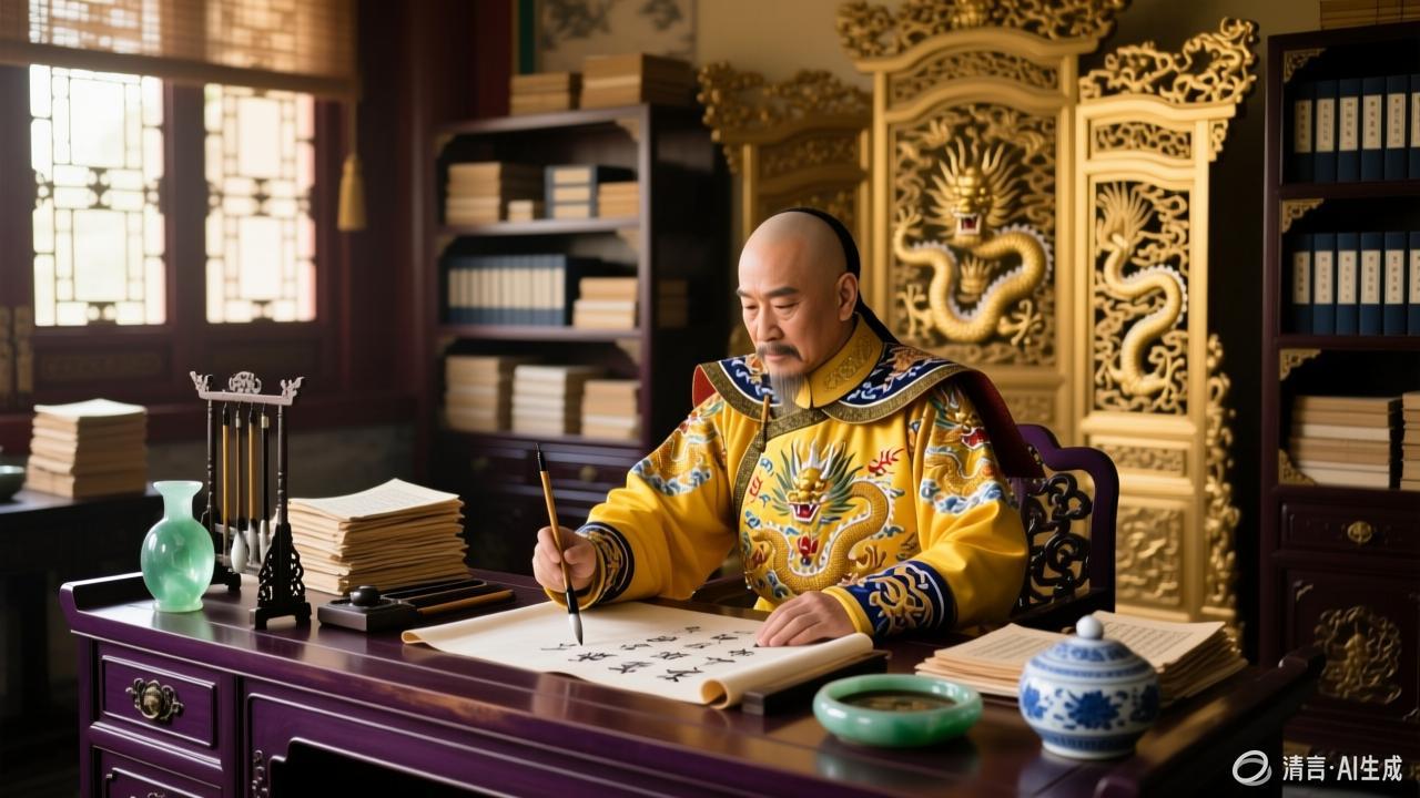乾隆：打工皇帝的自我修养，一生写了四万首诗，火了一首吗？
要说中国古代最高产的诗人，李白杜甫都得靠边站，这个人，叫乾隆。
他老人家一生写了43630首诗，什么概念？《全唐诗》2200多个诗人加起来，才48000多首。乾隆爷一个人，差点单挑整个大唐诗坛。按活了89岁算，他平均每天得写一首半，比现在日更