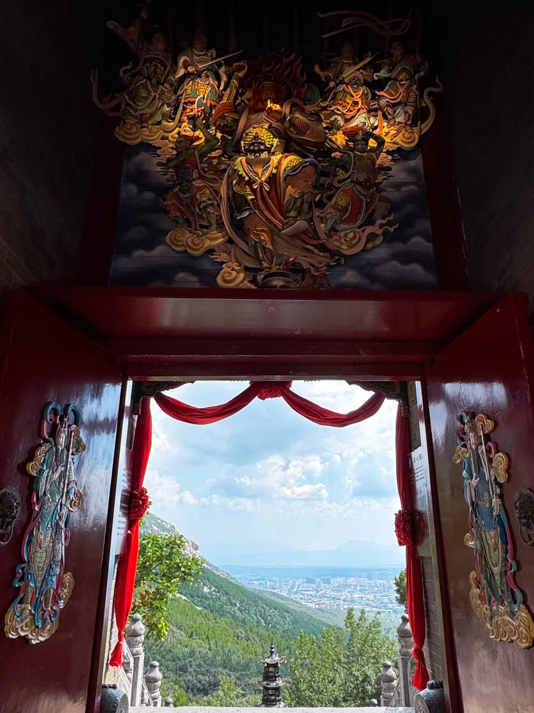 嵩山老君洞，没看到小鹿