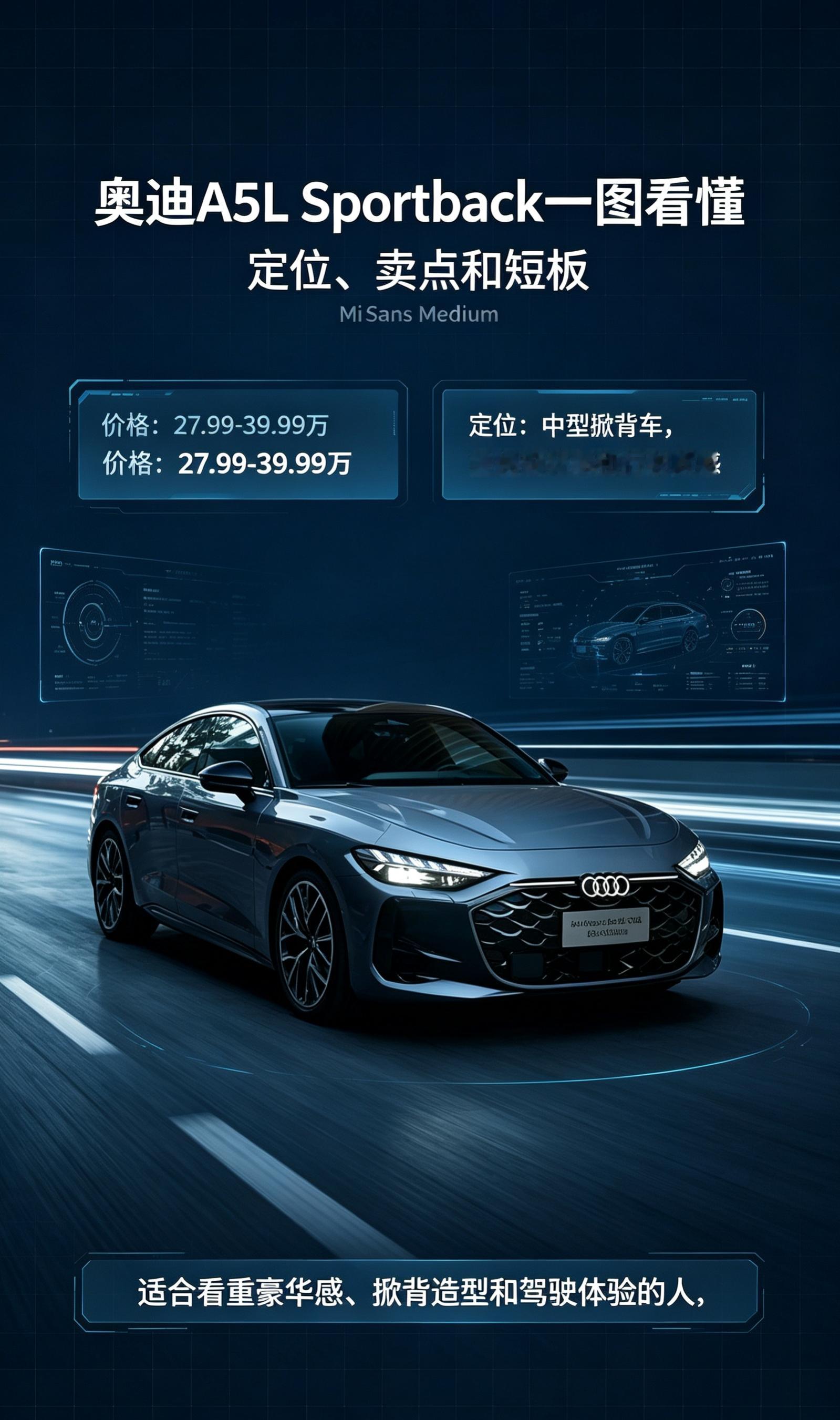 奥迪A5L Sportback 优缺点