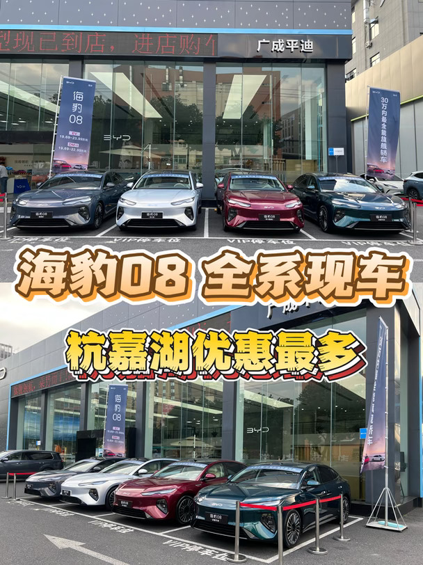 🌟杭嘉湖买海豹08｜全系现车！优惠直接拉满🔥