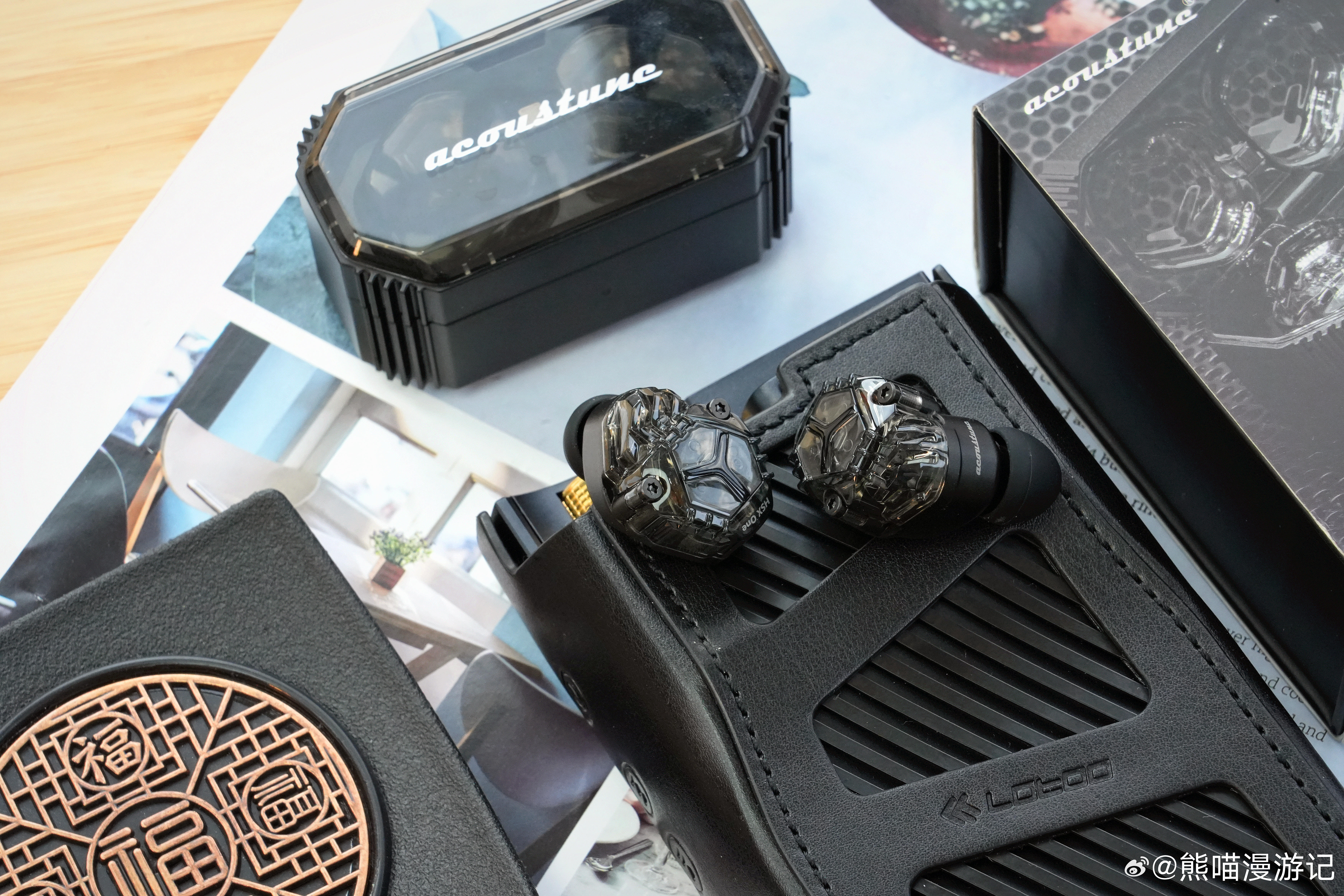 开箱晒图分享Acoustune HSX ONE无线蓝牙主动降噪HiFi...