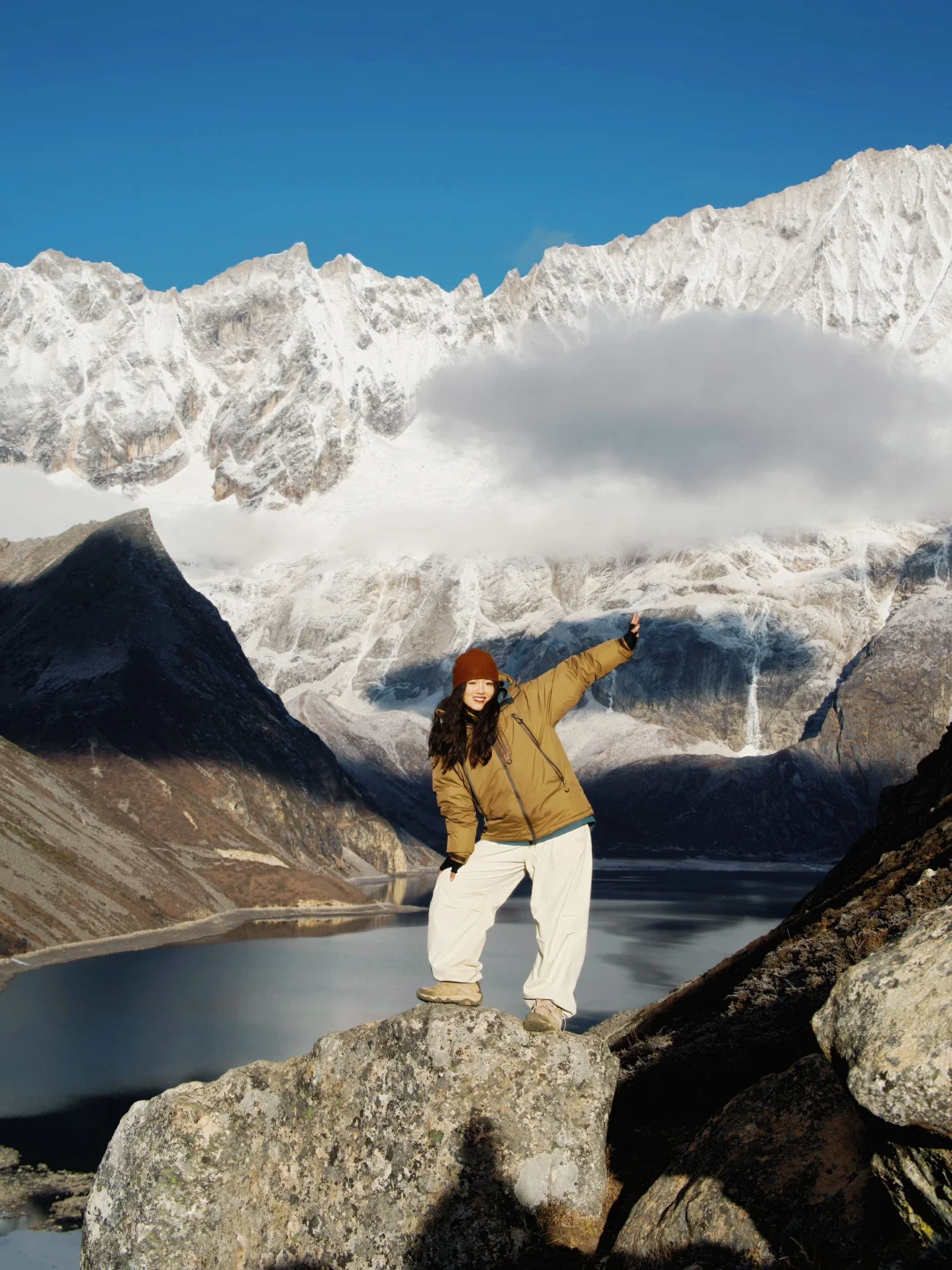 🏔️为了这座雪山，我特意去了一趟西藏