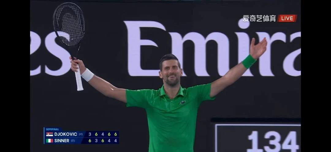 德约科维奇！墨尔本之王！