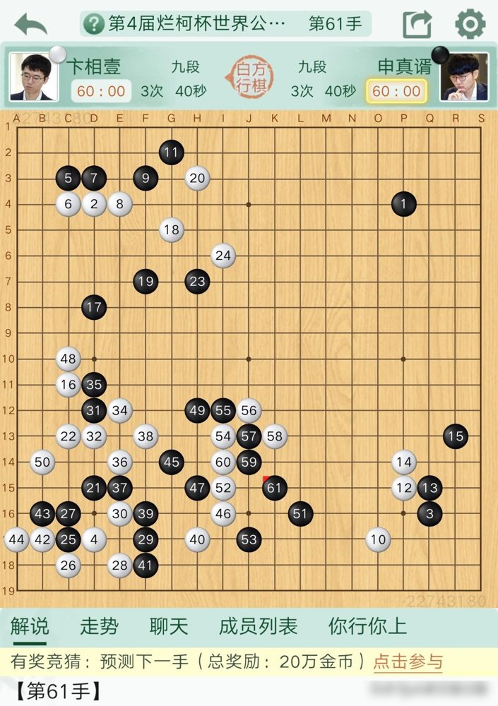 九冠，申真谞把柯洁甩在身后了。烂柯杯第二局中盘拿下卞相壹，奖金180万直接落袋。
第一局他执白192手就解决战斗，昨天这盘更狠，根本没给对手翻盘机会。连续四届烂柯杯全进决赛，这稳定性太吓人。
赛前他说“战斗才刚刚开始”，结果真没手软。柯洁八冠纪录保持了好几年，现在被硬生生超了。
棋盘上从不说谎