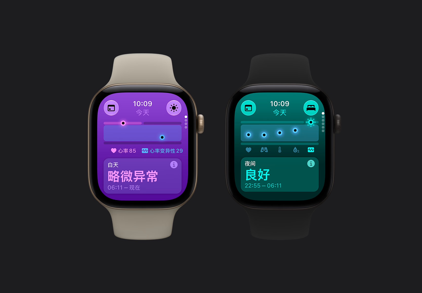 很多人都说 Apple Watch 没必要每年都换，从初代到现在，外观轮廓看着几乎没差别。
但实际上，比较早年的与近年的，变化非常大！最直观的就是边框收窄之后，屏幕观感提升一大截，日常看通知、刷信息舒服很多。
反观早年的老款 Apple Watch，大黑边框，屏幕占比低，现在再看，甚至觉得有点像儿童