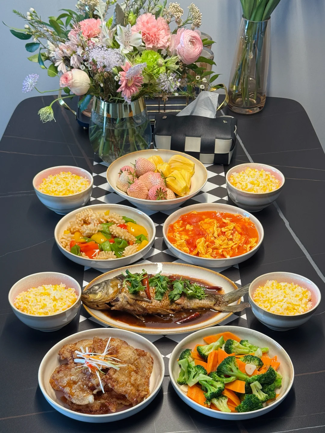 阳光明媚💐在春天吃漂亮饭