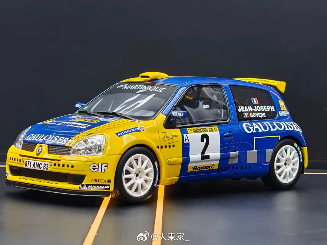 OTTO 1/18 雷诺 CLO S1600 #2S 售价790 OT1152#汽车模型##汽车模型[超话]##大东家模玩##雷诺# ​