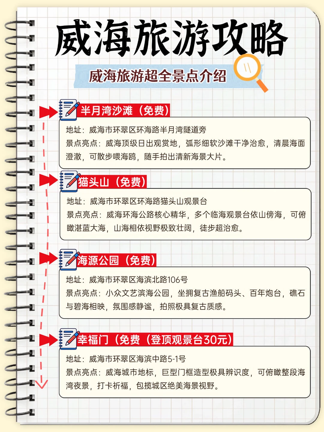 威海出行｜看海吃逛一站式攻略