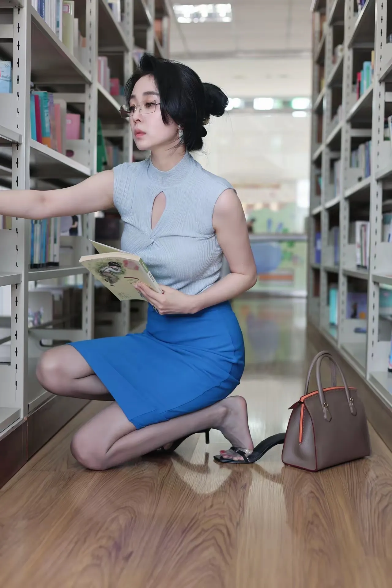 气质女神，优雅如风。