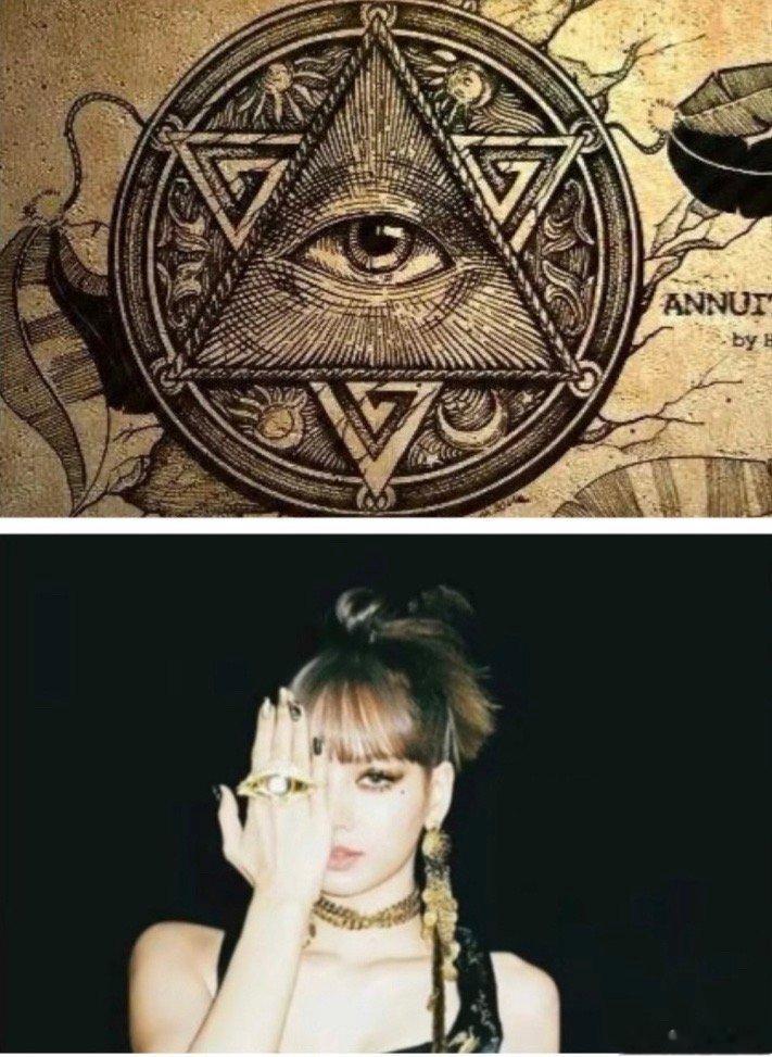 lisa很早就开始带全视之眼项链了疯马秀只是光明会入场券思考6767