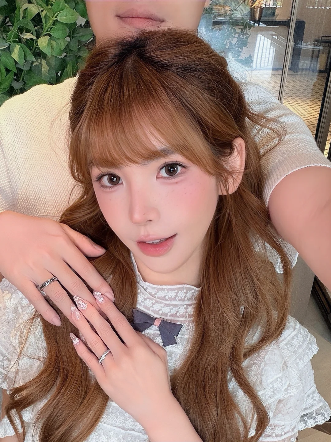 幸福降临我手心💍人真的会在爱里圆满❤