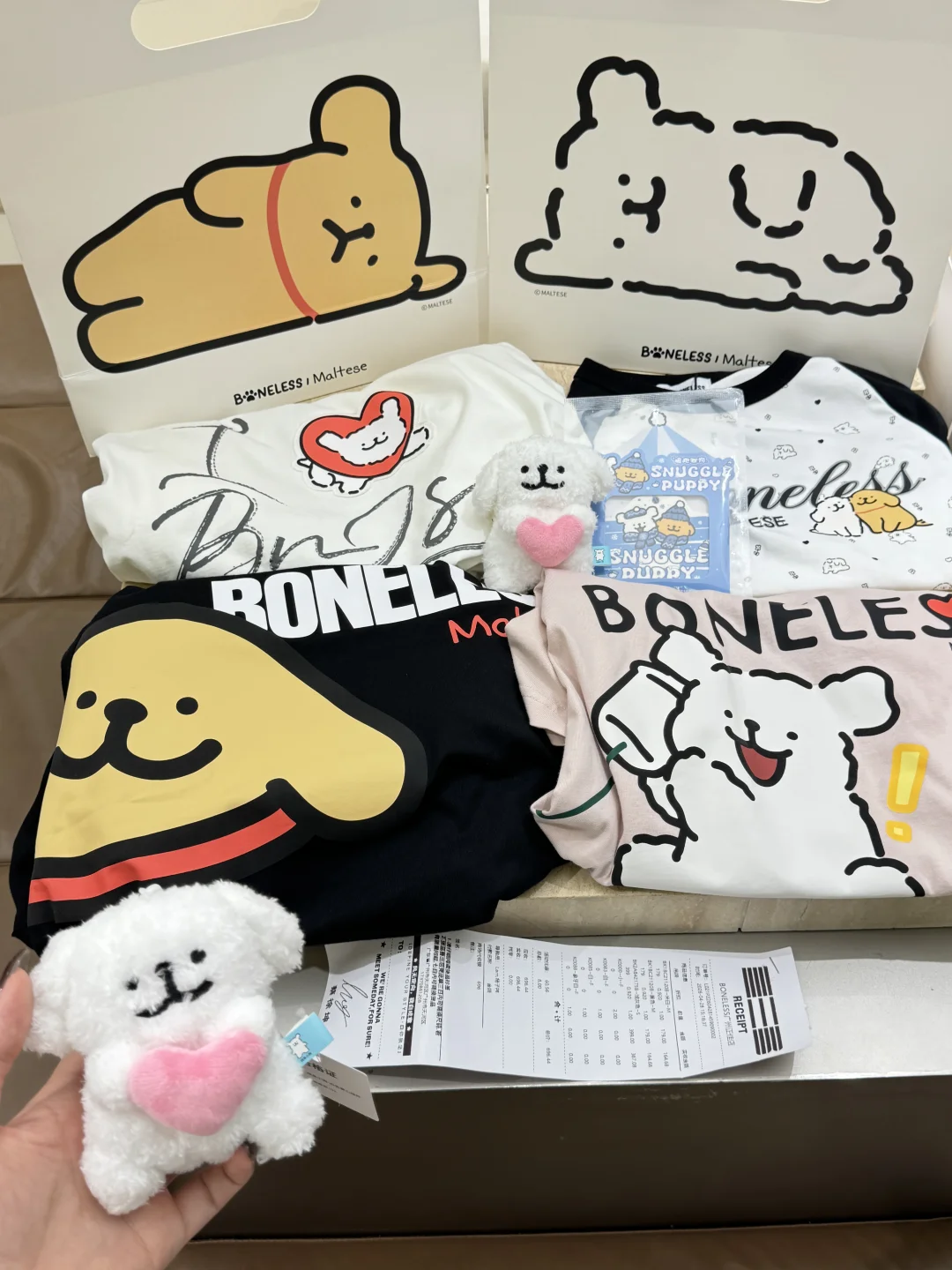 ੯‧̀͡⬮\ 线条小狗给的快乐！新上的！快冲…