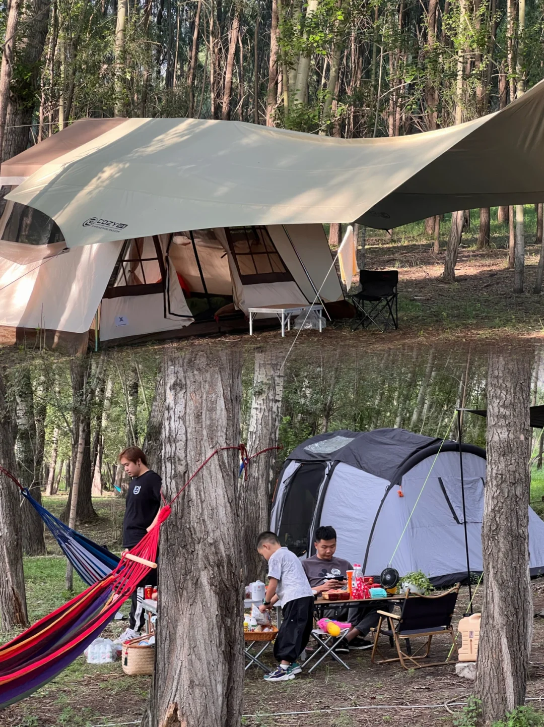 大同｜露营万泉河远离城市光污染星星就亮了