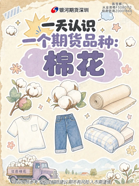 冷知识☁️纯棉床品原料棉花也是期货