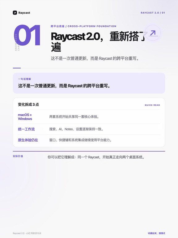 Raycast 2.0 到底升级了什么？