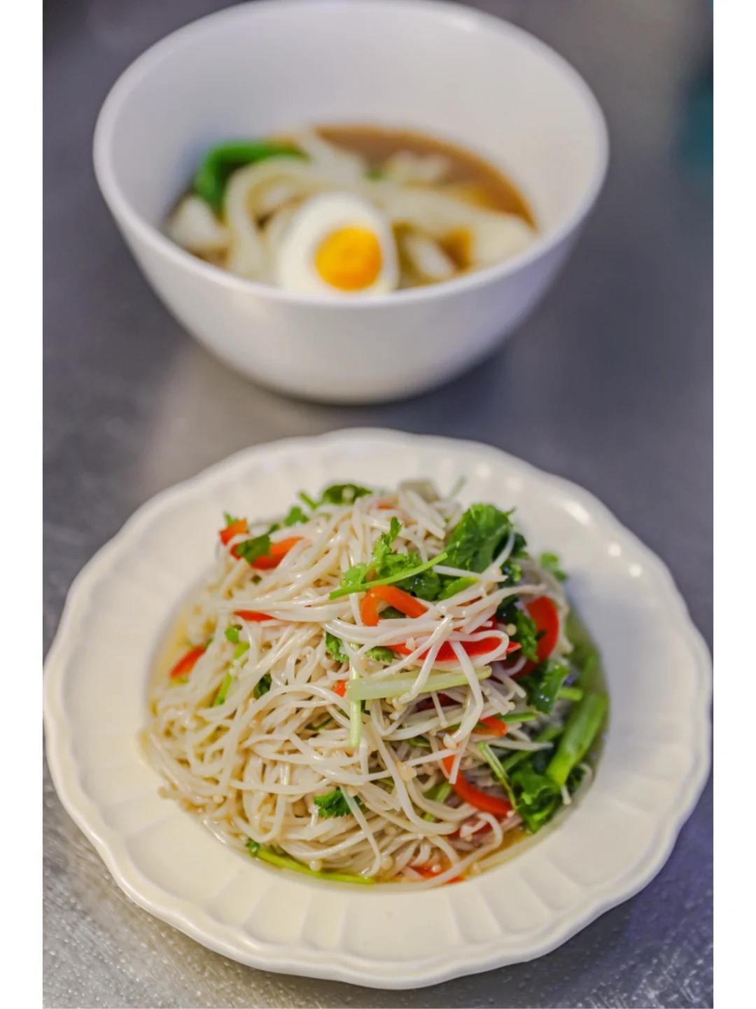 春日护肝减脂小凉菜｜凉拌金针菇