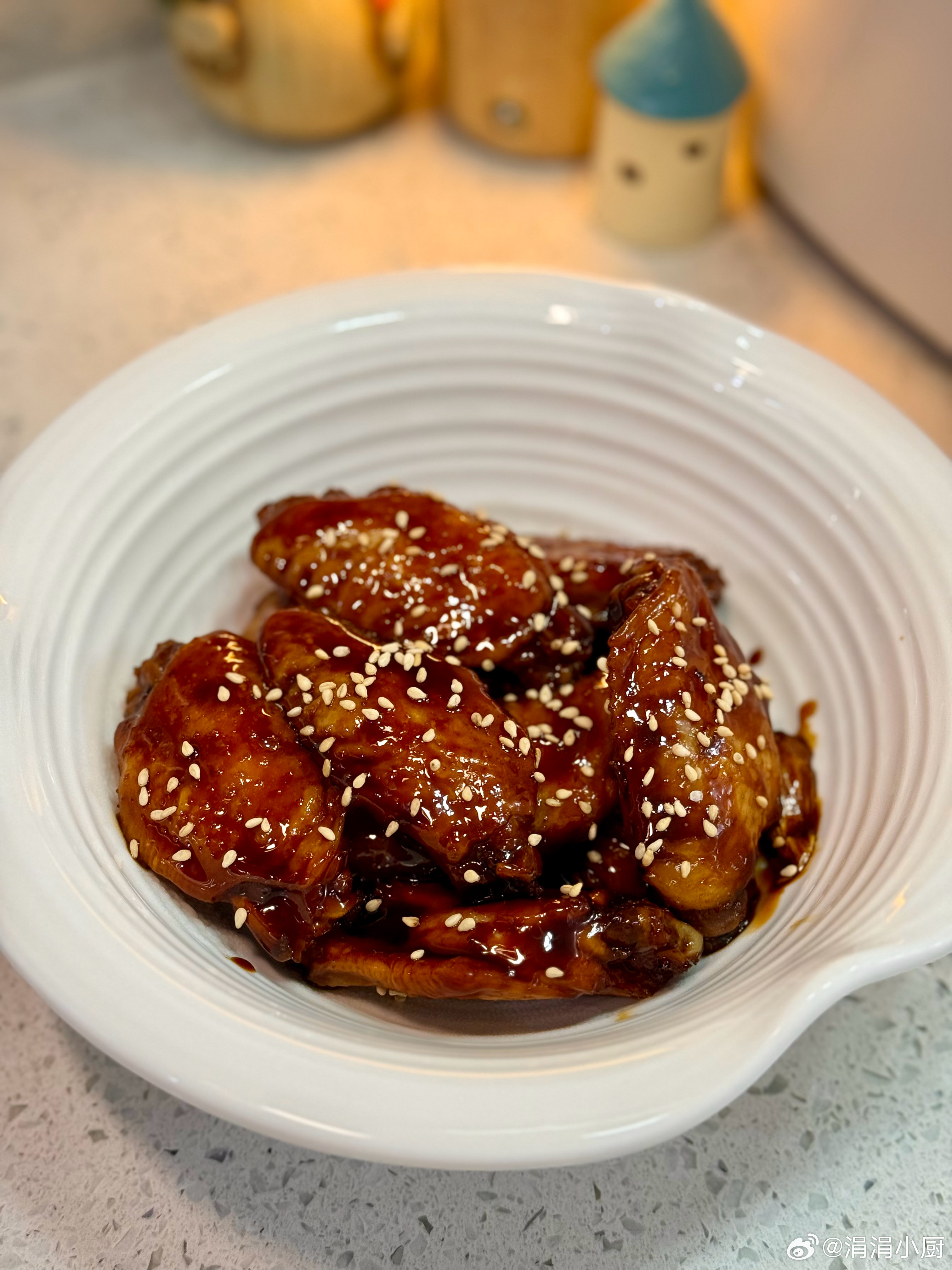 红烧鸡翅 炒青菜 炒双丝食谱见⬇️ ​​​