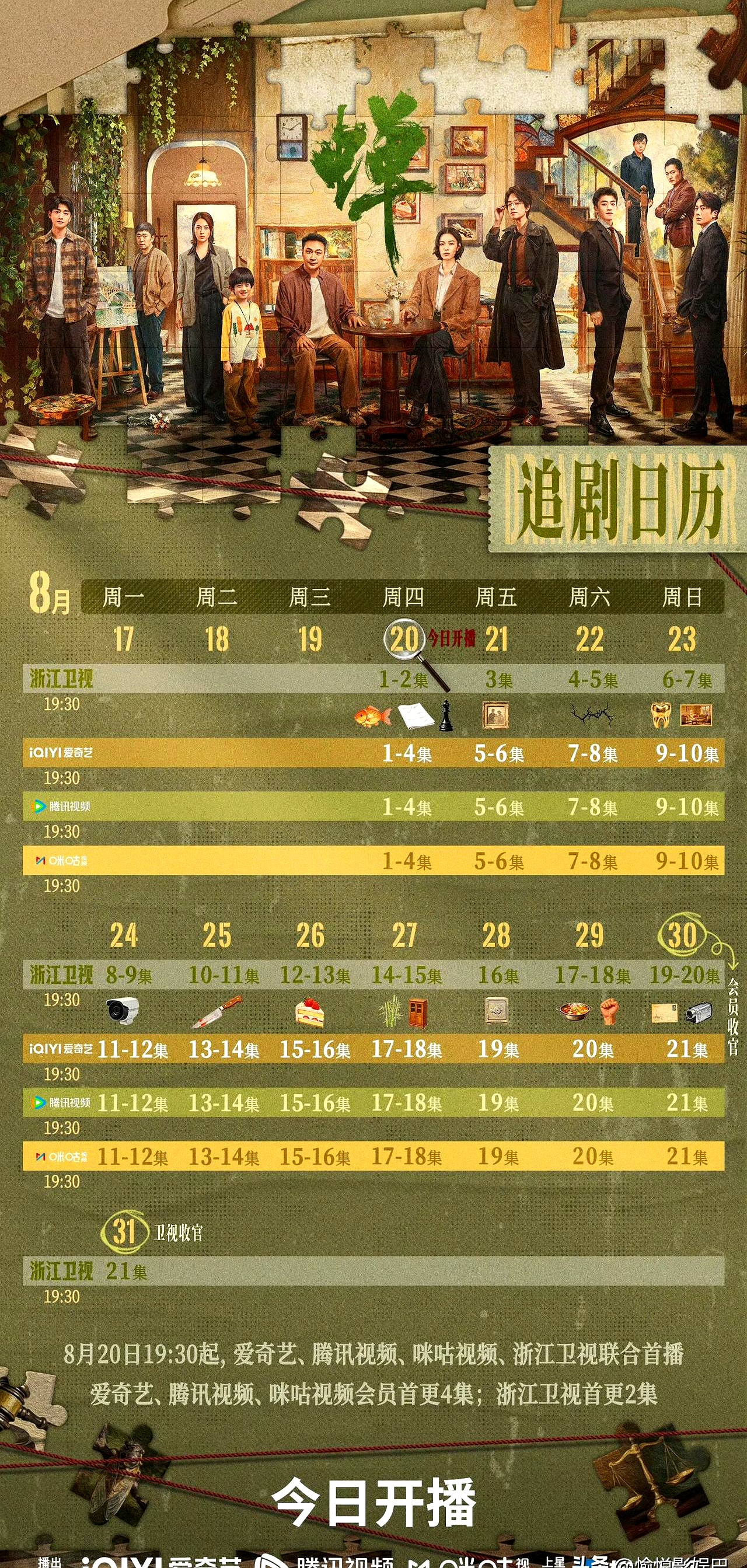 12年前的旧案能挖出多少猛料？今晚这剧一开播，我连手里的烤串都不香了！
下班瘫在沙发上，撕开一包鸭脖，就等今晚七点半浙江卫视和几大视频平台同步上的悬疑剧《蝉》了。

吴镇宇、郑云龙、钟楚曦这阵容绝了。
钟楚曦演个死磕到底的刑辩律师，吴镇宇是深藏不露的大法官，郑云龙则是西装革履的律政精英。

三个平时