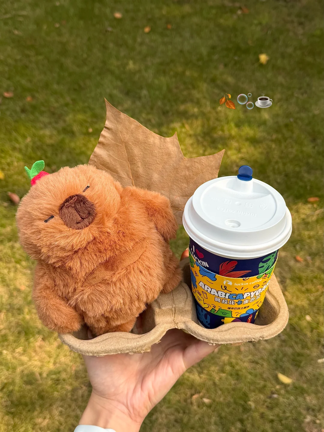 瑞幸深烘…喝一口能原谅世界的程度😭
