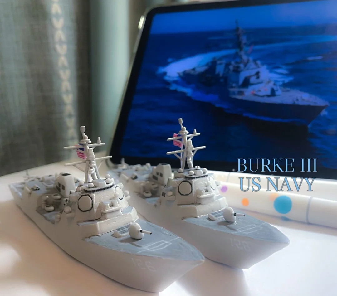 NAVY｜粘土模型 伯克III