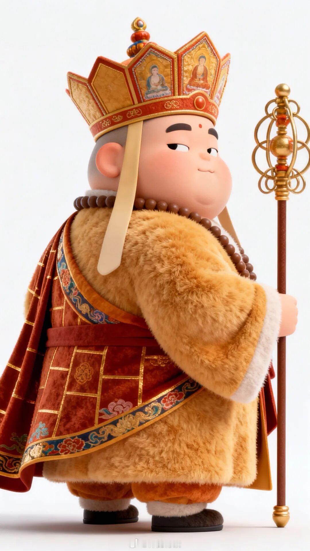 师兄眼中的我，师父口中的我，不能再胖了…🙏我这一年四季：春肥、夏胖、秋膘、冬圆。[微笑]修行生活阿弥陀佛减肥 ​​​