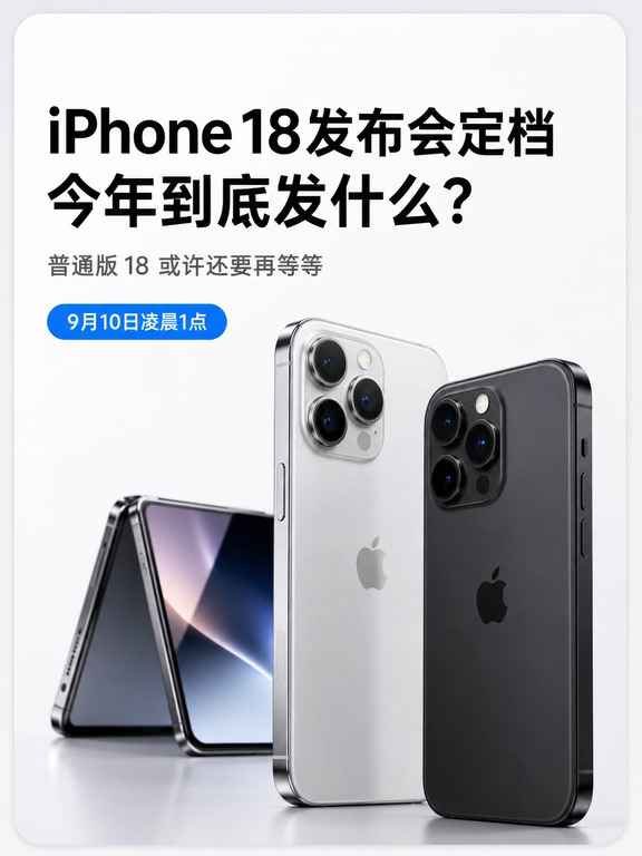 iPhone 18发布会定档，今年到底会发什么？